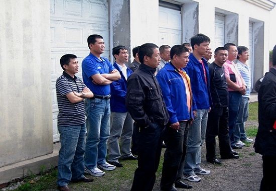 公司预备役民兵训练-摩拳擦掌