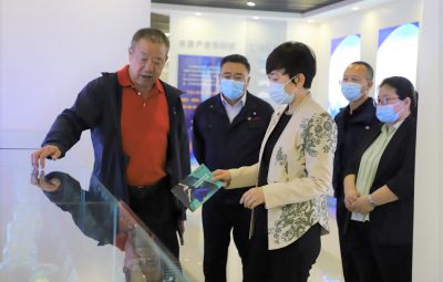 市委常委、宣传部部长韦青到东升国际官网走访调研