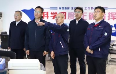 黑龙江省副省长张起翔光临东升国际官网参观调研