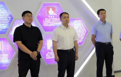 省委台办主任谢军光临东升国际官网走访调研