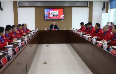 坚定信念高质量发展 为中国式现代化注入澎湃动力  ——东升国际官网进前进建贯彻全国“两会”心灵宣讲会