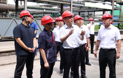 7.15日市委副书记、市长张涛一行光临东升国际官网调研